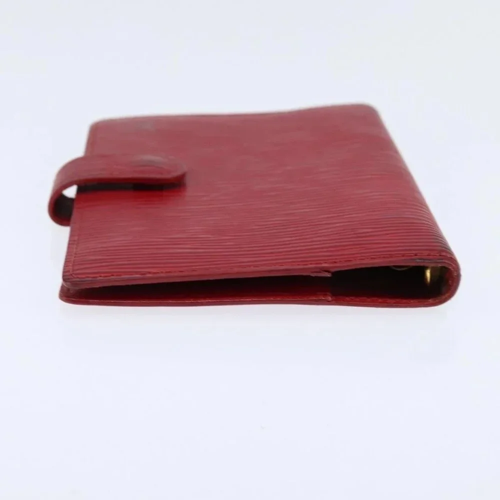 LOUIS VUITTON Epi Agenda PM Day Planner Cover Red